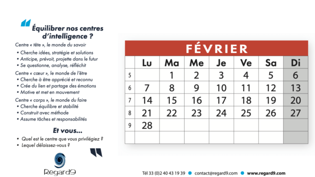 REGARD9 calendrier -fev 2022